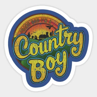 Thank God I'm a Country Boy 1980 Sticker